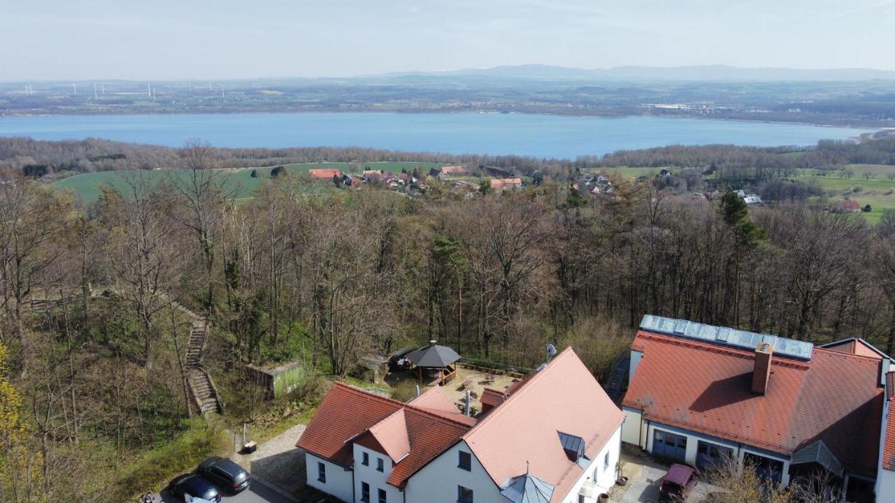 Hotel Kreuzbergbaude Beim Berzdorfer See Mit Wohlfuehl Sauna Markersdorf Exterior photo